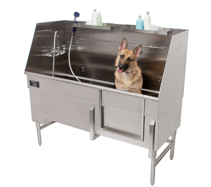 Step-In Tub with Hair Catching System* - Bathtubs For Pets®
